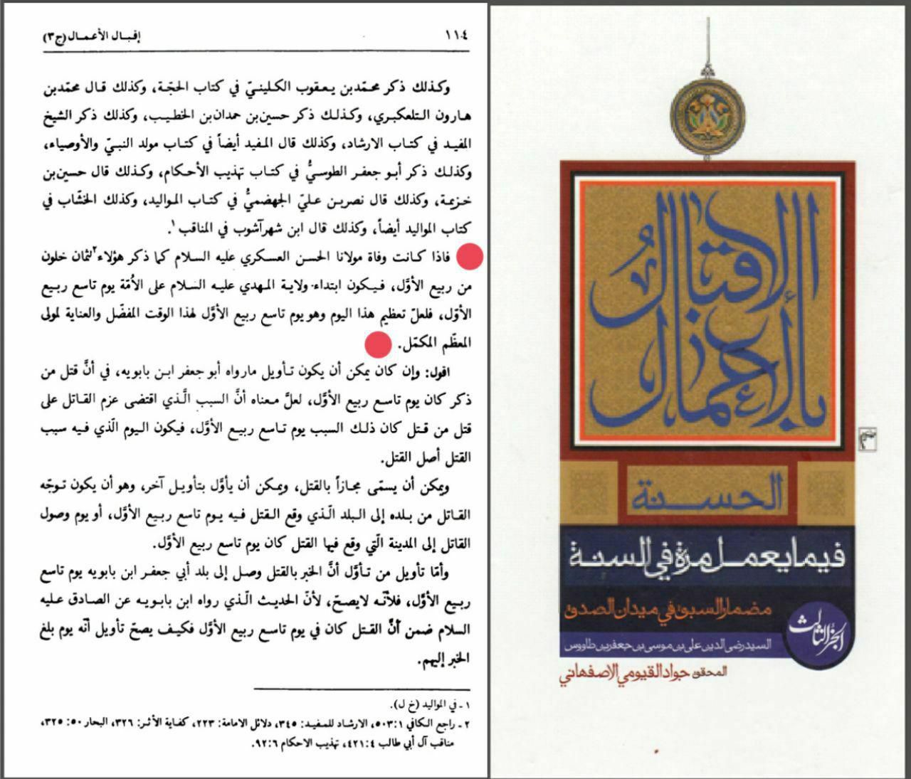 نظر سید بن طاووس درمورد عید بیعت